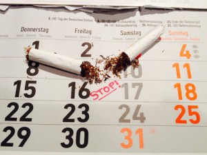 Rauchen aufhören Zigarette